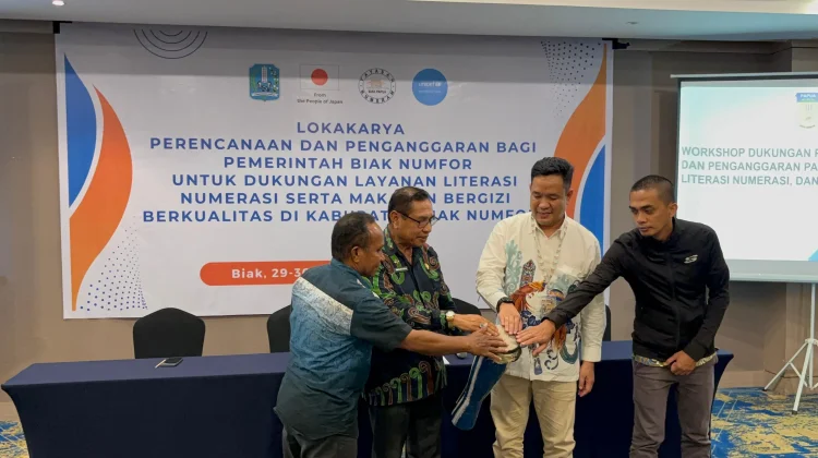 Lokakarya Literasi dan Gizi Biak Ditutup, Siap Diimbaskan Luas