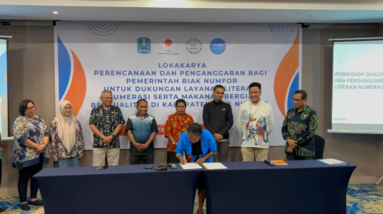 Lokakarya Literasi dan Gizi Biak Ditutup, Siap Diimbaskan Luas