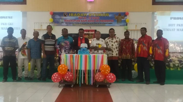 HUT ke-43, PKB GKI Maranatha Biak Komitmen menjadi Wadah Inspiratif