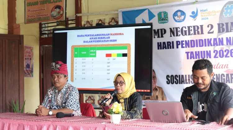 Sebanyak 775 Siswa SMP Negeri 2 Biak Kota, Ikut Upacara Hardiknas