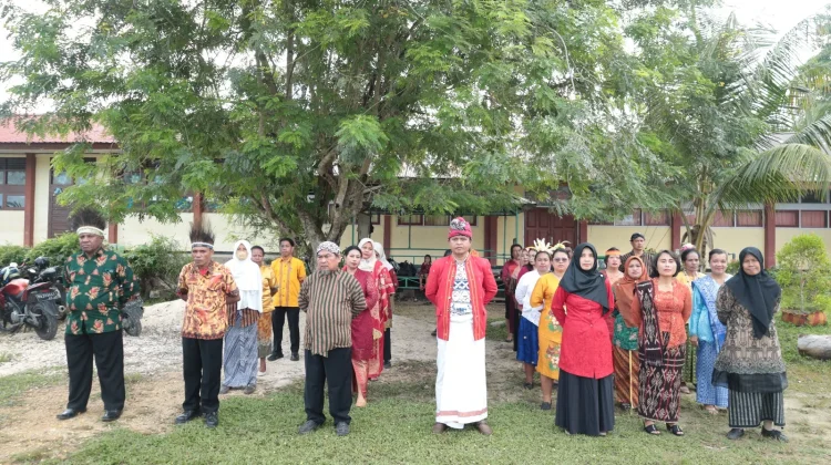 Sebanyak 775 Siswa SMP Negeri 2 Biak Kota, Ikut Upacara Hardiknas