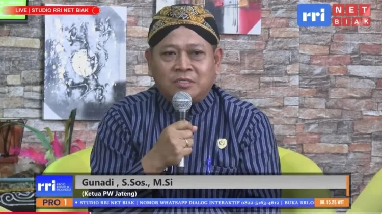 PW Jateng Biak-Supiori Komitmen Dukung Asta Cita lewat Kegiatan Sosial dan Budaya