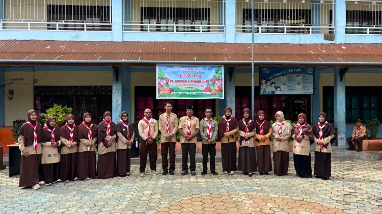 Kwarcab Biak Resmikan Gudep SD Plus Putra Permata
