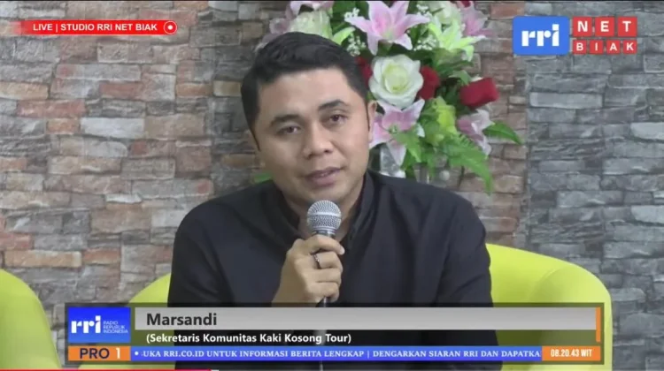 Sinergitas Kaki Kosong Tour Promosikan Potensi Wisata Biak