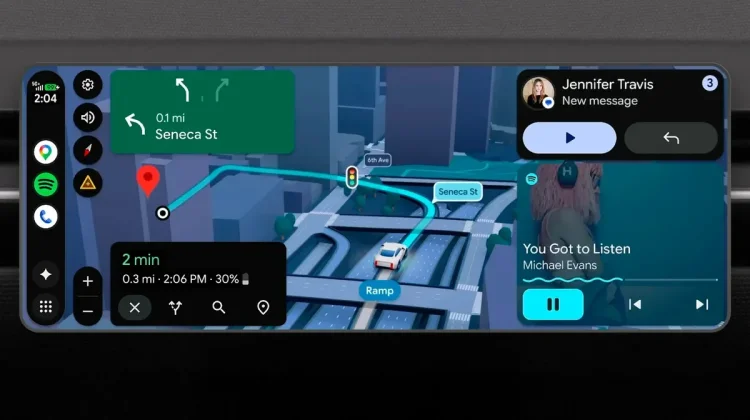 Android Auto Hadir dengan Tampilan Baru, Kini juga Bisa Nonton YouTube