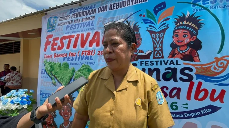 Festival Tunas Bahasa Ibu Jadi Wadah Lestarikan Budaya untuk Generasi Muda Biak