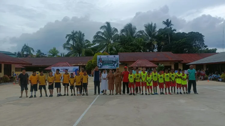 Meriahkan HUT ke-55, SMP YPPK St.Petrus Biak Gelar Turnamen Gawang Mini Tingkat SD