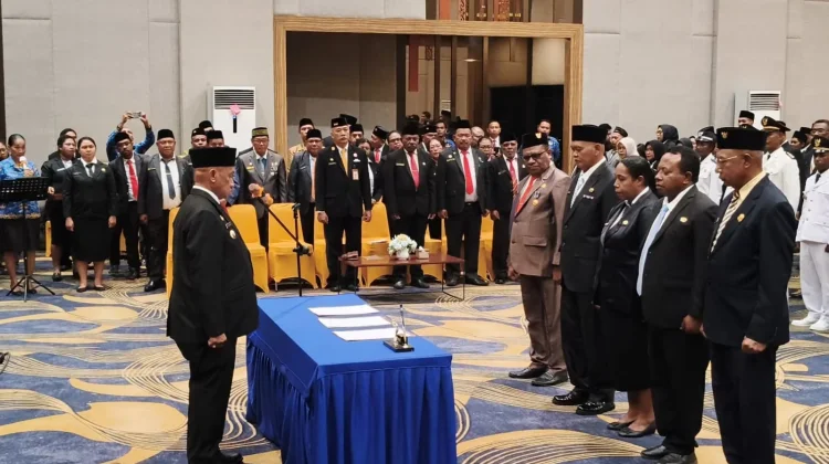 Sebanyak 183 Pejabat  Dilantik Sesuai Aturan Bukan Dadakan