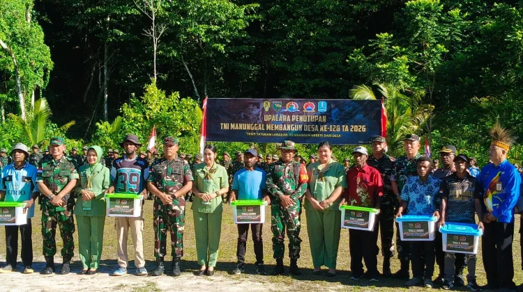 TMMD Ke-128 Resmi Ditutup Perkuat Sinergitas Lintas Sektor