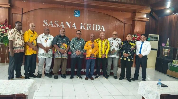 Sertijab  Lima Pejabat di Lingkungan Setda Biak Numfor