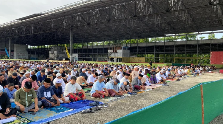 Pelaksanaan Salat Iduladha 1447 H,dipusatkan di Hanggar Cendrawasih Biak