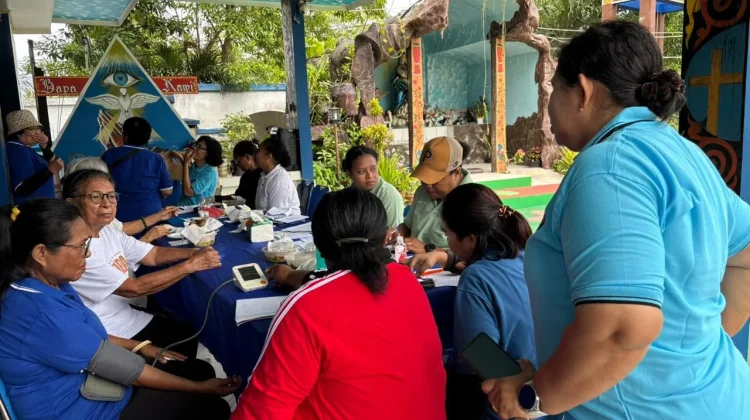 WKRI Paroki St. Maria Diangkat ke Surga Biak ,Launching HUT ke-102