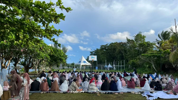 Salat Iduladha di Nirmala Diikuti Ratusan Jemaah, Usung Wisata Religi