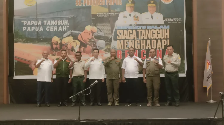 Rakorda BPBD Papua 2026: “Bersatu dalam Siaga, Tangguh Menghadapi Bencana”