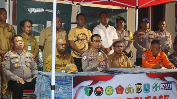 H+9  Ledakan Dugaan Bom di Biak,Operasi SAR Gabungan Resmi ditutup