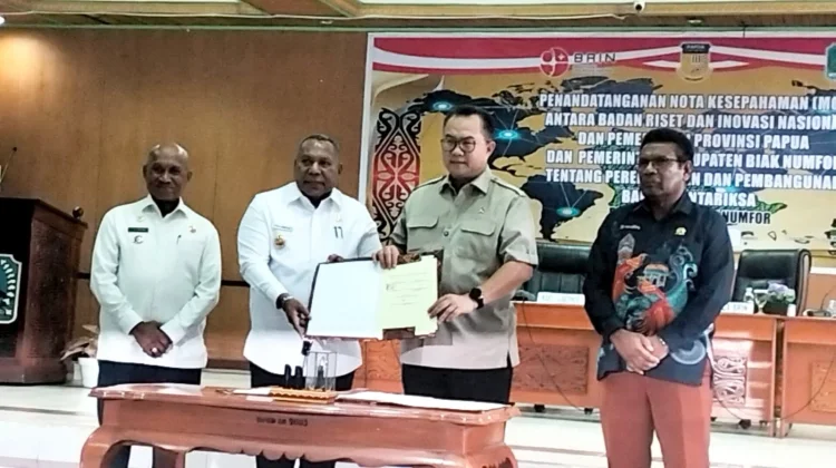 Mou Perencanaan dan Pembangunan Bandar Antariksa di Biak,Wujud Komitmen Bersama