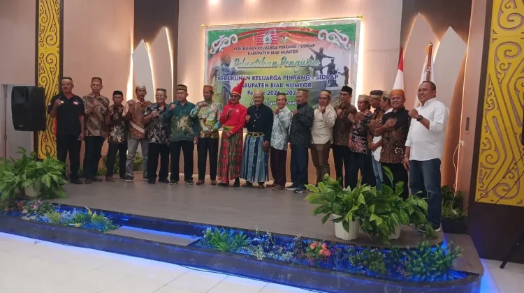 Abdullah Toasim, resmi menjadi Ketua Kerukunan Keluarga Pinrang - Sidrap