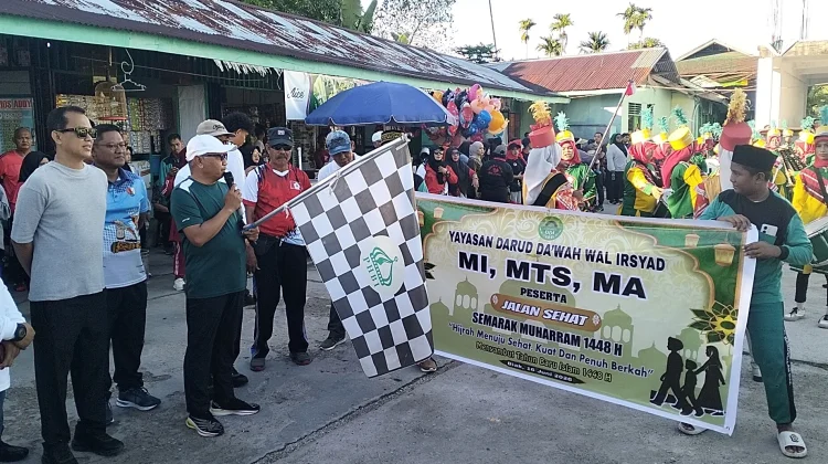 Umat Muslim di Biak Antusias Ikut Jalan Sehat Semarak Muharram 1448 H
