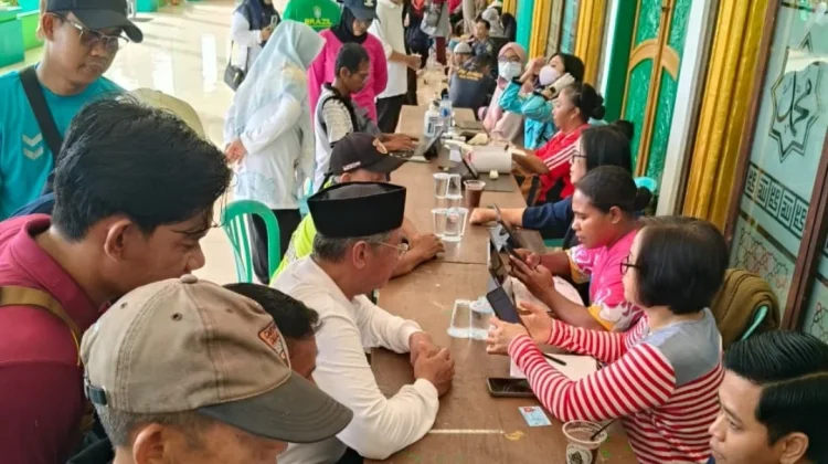 CKG dari Puskesmas Biak Kota,Antusias diikuti Peserta Jalan Sehat Muharram