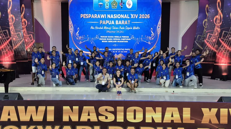 Pesparawi Nasional ke-14 Manokwari Ajak Kontingen Memuliakan Tuhan