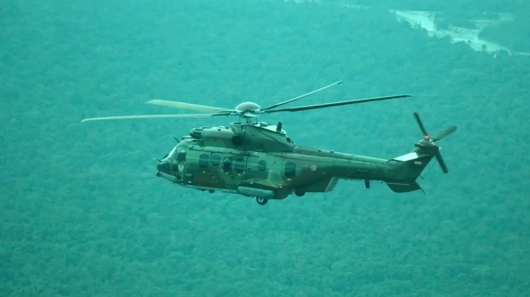 Dua Helikopter TNI AU Dikerahkan dalam Simulasi Medevac di Timika