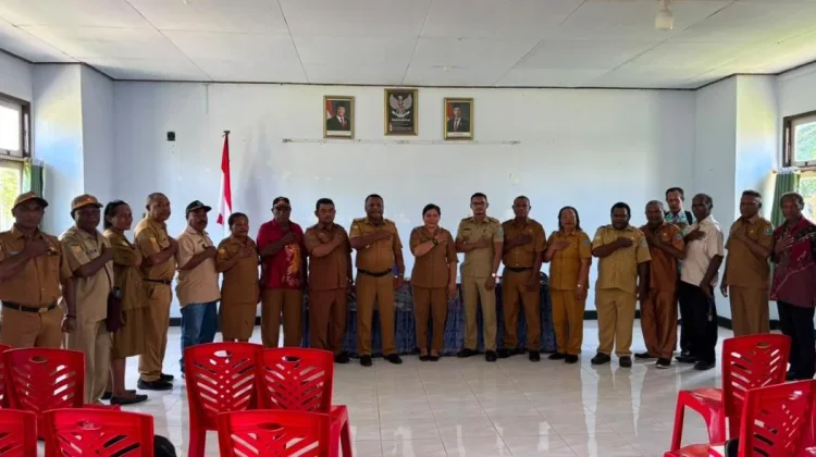 BAPENDA Biak Numfor Salurkan SPPT PBB di Wilayah Distrik Biak Kota