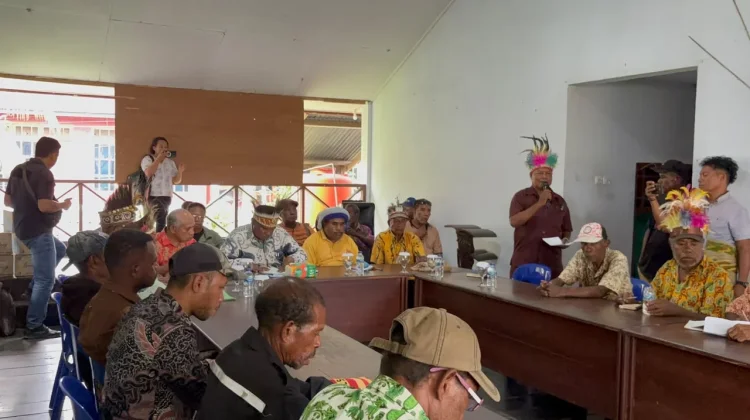 Masyarakat Adat Supfyor Bar-Napa Sampaikan 6 Poin Pembangunan Bandar Antariksa