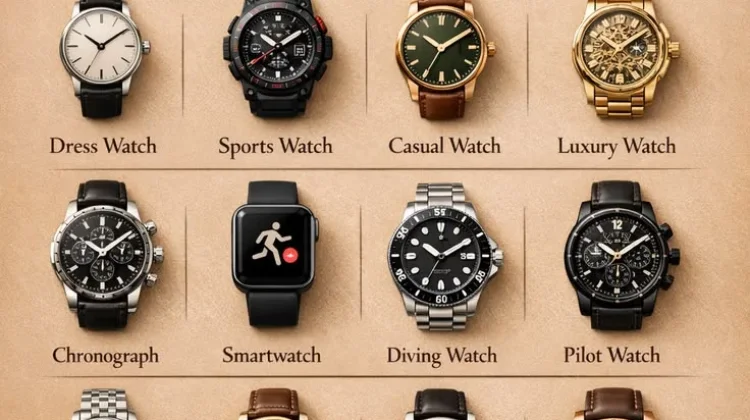 Kenali Istilah Jenis Jam Tangan, dari Analog hingga Pocket Watch
