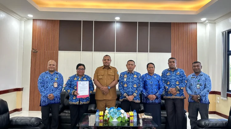 PKS Dengan Bupati, Layanan Pertanahan di Supiori Semakin Dekat ke Masyarakat