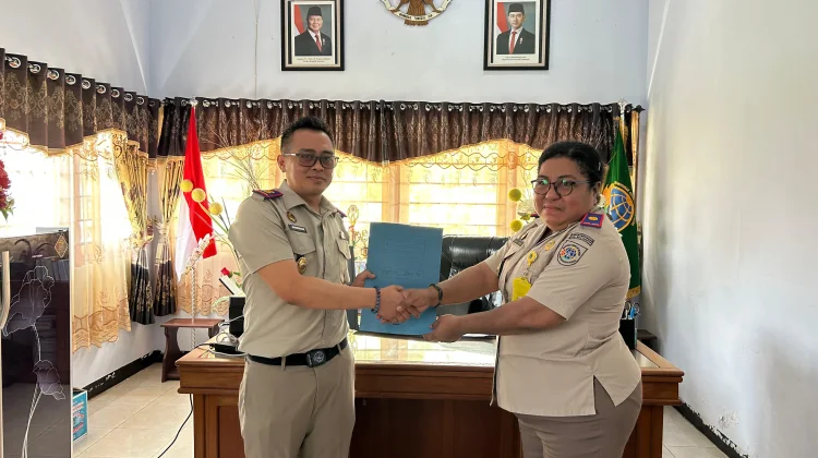 Sertijab Kepala Kantor Pertanahan Biak Numfor, Komitmen  Perkuat Pelayanan