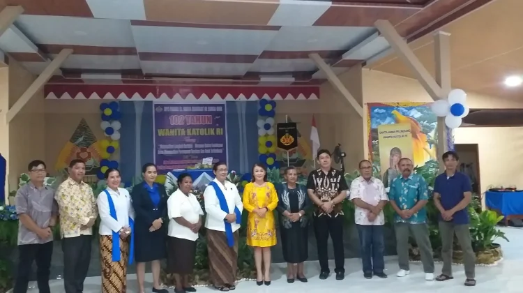 WKRI Paroki Santa Maria Diangkat ke Surga Biak Peringati HUT Ke-102