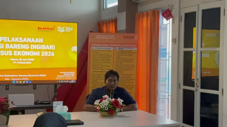 BPS Biak Numfor, Gelar Ngibar SE2026, Bagi Sektor Pelabuhan Pelayaran,Jasa Logistik
