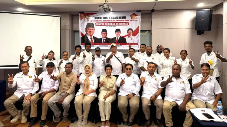 Yanni Buka Pintu Tokoh Papua Gabung Gerindra Biak