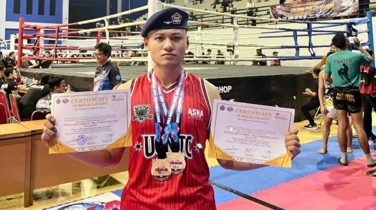 Prajurit Lanudal Biak Raih Dua Emas pada ISKA Indonesia Open 2026