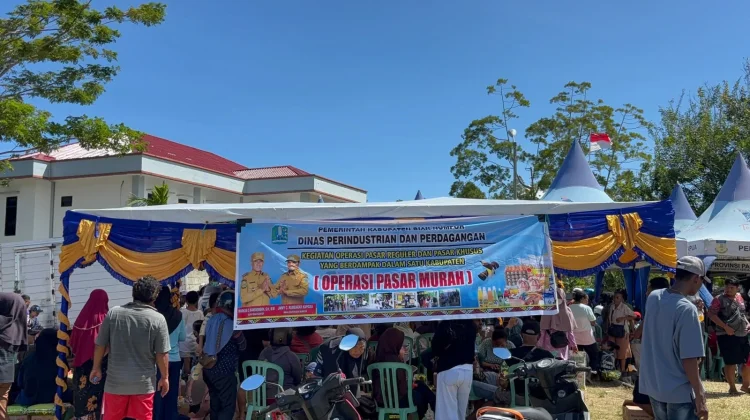 Disperindag Gelar Operasi Pasar Murah, pada Rangkaian FBMW 2026