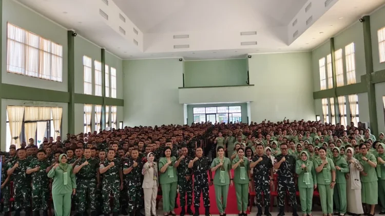 Kunjungi Kodim 1708/BN, Pangdam XVII/Cendrawasih Ingatkan Disiplin