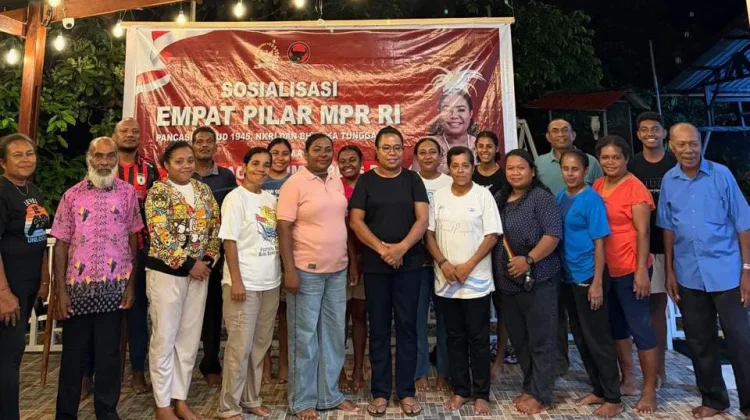 Sosialisasi 4 Pilar MPR RI, Ruth N Rumkabu: Melayani tanpa Perbedaan Kunci Persatuan
