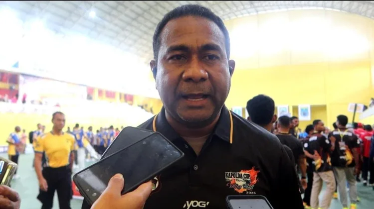 Kejuaraan Voli Kapolda Cup di Biak, Polresta Jayapura Kota Targetkan Juara Pertama