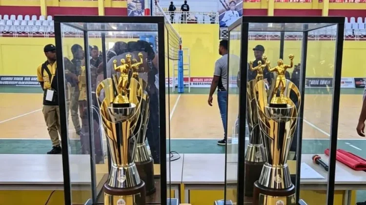 Sukses Kejurda Bola Voli di Biak, Yahukimo dan Kota Jayapura Juara Piala Kapolda Cup