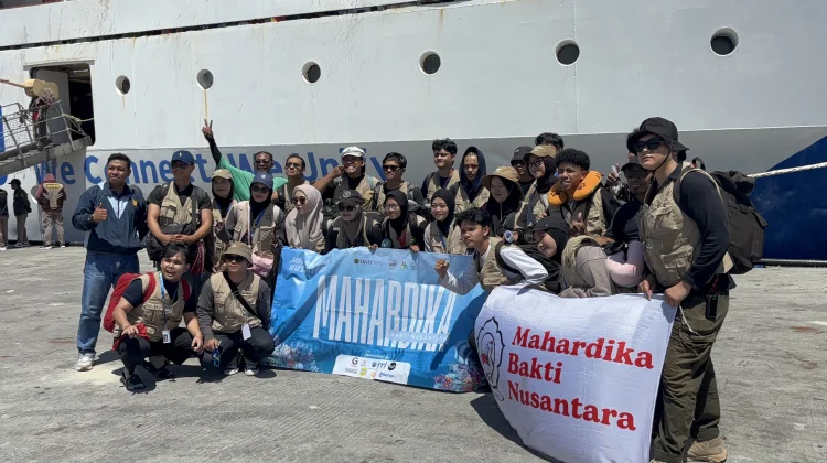 Mahardika Bakti Nusantara Gelar KKN Mandiri di Kampung Soukobye Biak