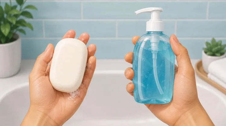 Sehat Mana, Sabun Mandi Cair atau Batangan? Simak Perbandingannya !