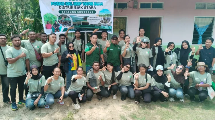 IISIP Yapis Biak dan UMY  Kolaborasi Laksanakan  KKL-KKN di Kampung Saukobye