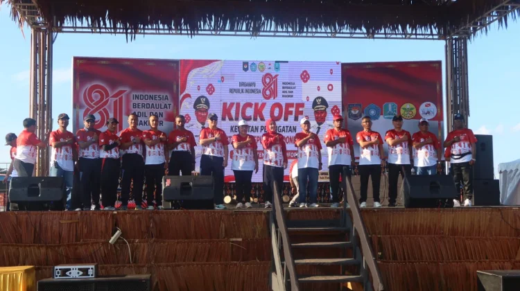 Kick Off HUT RI Ke-81: TP PKK dan Pemkab Biak Numfor Bangkitkan Semangat Nasionalisme