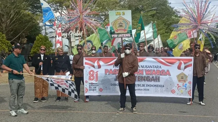 PW Jateng Biak Numfor Tampilkan Seni Khas di Karnaval Budaya Nusantara