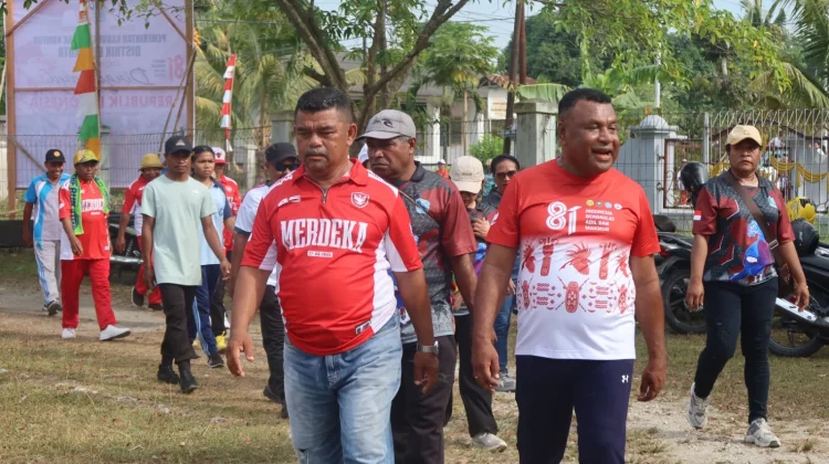 HUT RI ke-81, Distrik Biak Kota Siapkan Berbagai Kegiatan hingga Upacara Bendera