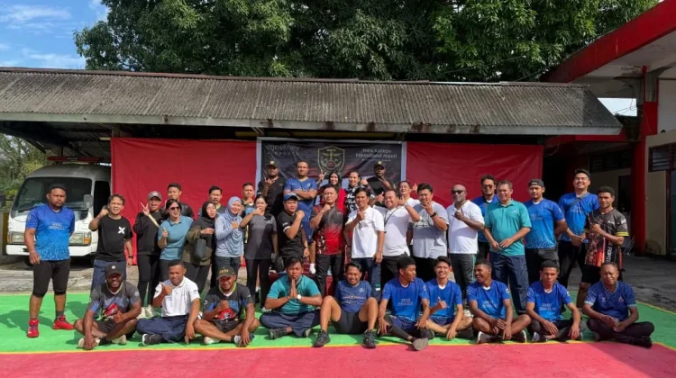 Semangat HUT RI ke-81, Bandara Frans Kaisiepo Gelar ARFF Challenge