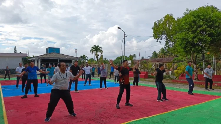 Semangat HUT RI ke-81, Bandara Frans Kaisiepo Gelar ARFF Challenge