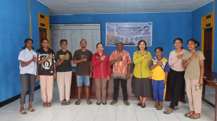 Poltekes Kemenkes Jayapura Prodi D-III Kebidanan Biak Gelar Posyandu remaja