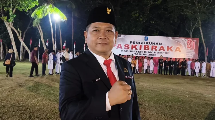 Upacara HUT RI di Numfor Siap 100 Persen
