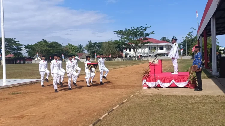 Upacara HUT RI ke-81, Kadistrik Biak Kota, Marthen Kafiar: Mari Perkuat Persatuan